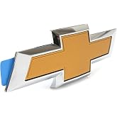 OEM NEW Rear Tailgate Bowtie Emblem Badge Gold 15-18 Suburban Tahoe 22814069