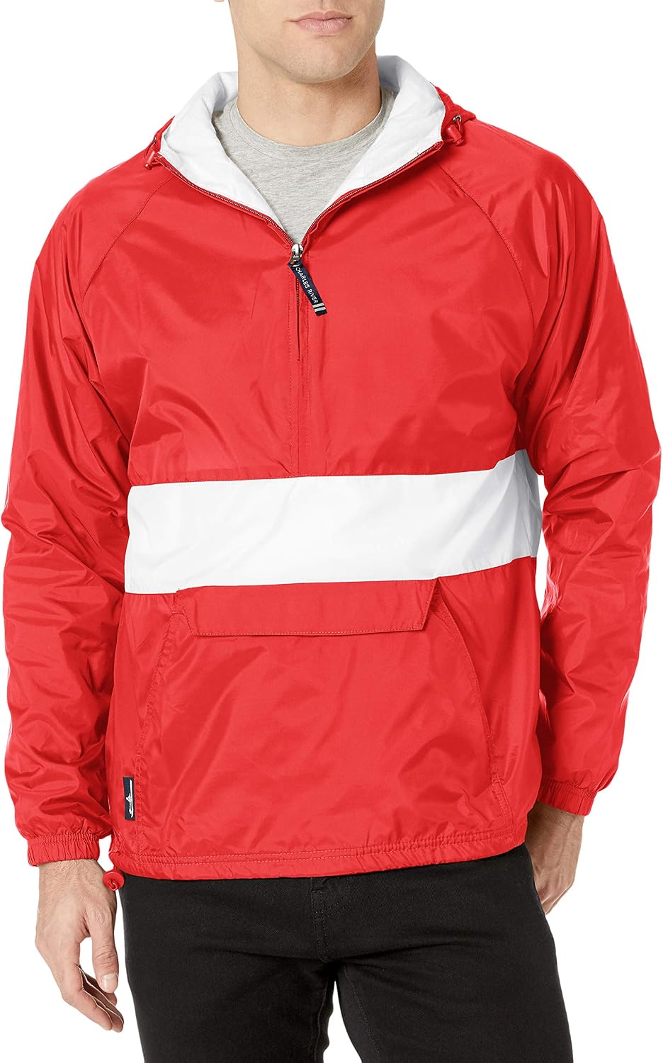 Charles River Quarter Zip Rain Jacket 