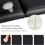 Yaheetech Portable Massage Table 70 cm Width 2-Section Folding Spa Bed view 8