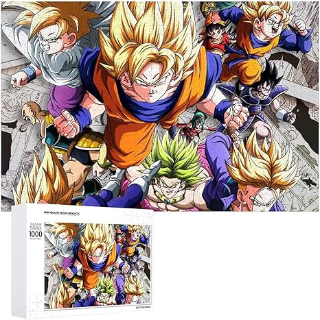 Amazon Co Jp ドラゴンボール 漫画 ジグソーパズル 木製1000ピース キャラクター パズル 減圧 レジャー 萌えグッズ プレゼント グッズ 子供 大人 初心者向け 生日プレゼント ホーム キッチン