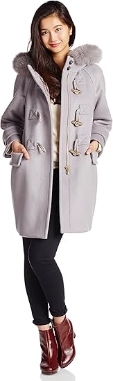 グレースコンチネンタル コクーンダッフルコート グレー 日本 36 日本サイズs相当 コート ジャケット 通販 Amazon