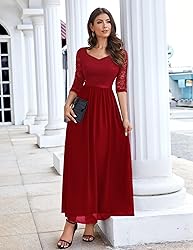 Wedtrend Women's Wedding Guest Dress with Sleeve