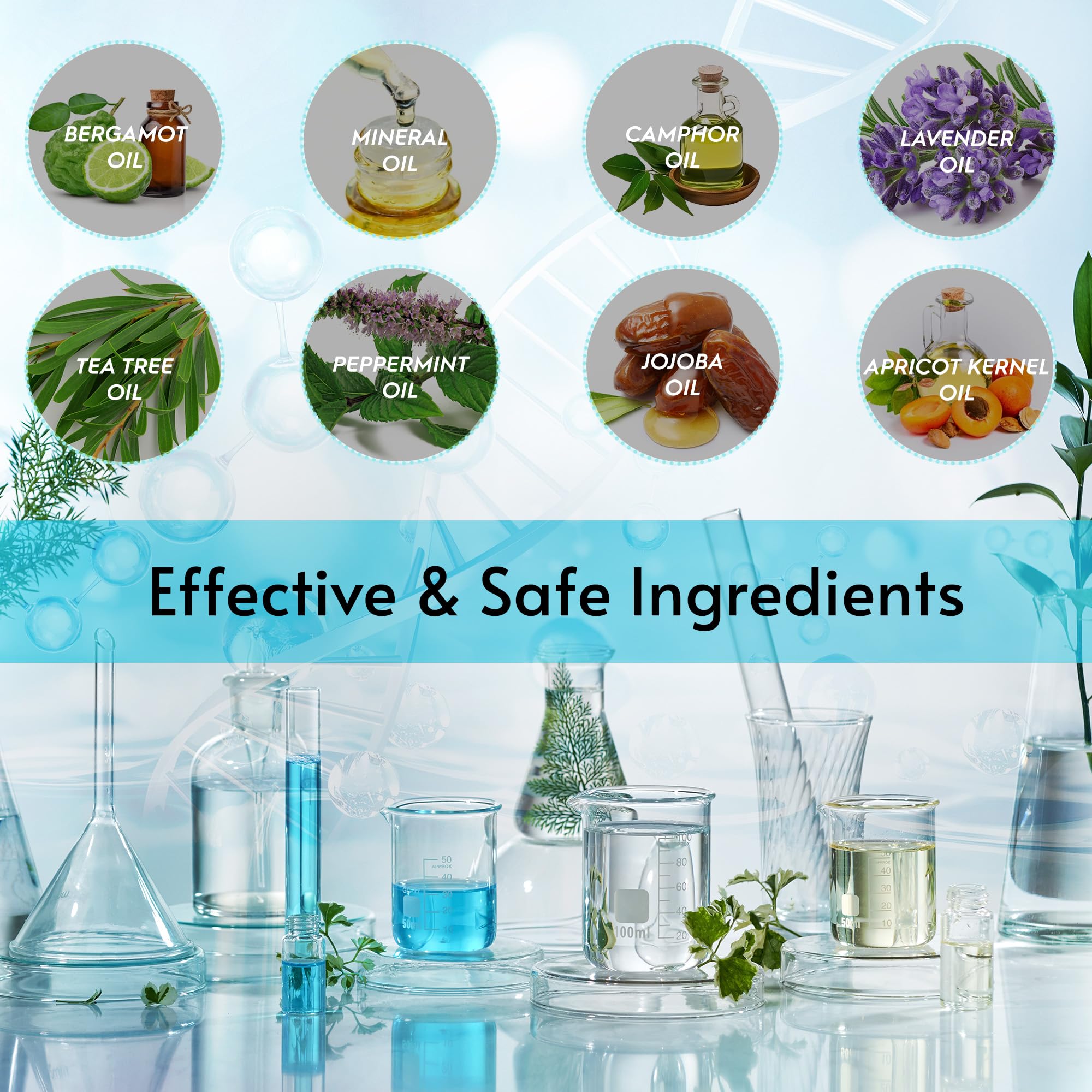 OSIMOON Toenail Fungus Treatment Extra Strength, Fungus Treatment for Toenails and Fingernails with Natural Oils, Toe Nail Fungus Treatment for Men and Women 2pcs., Blue - Image 2