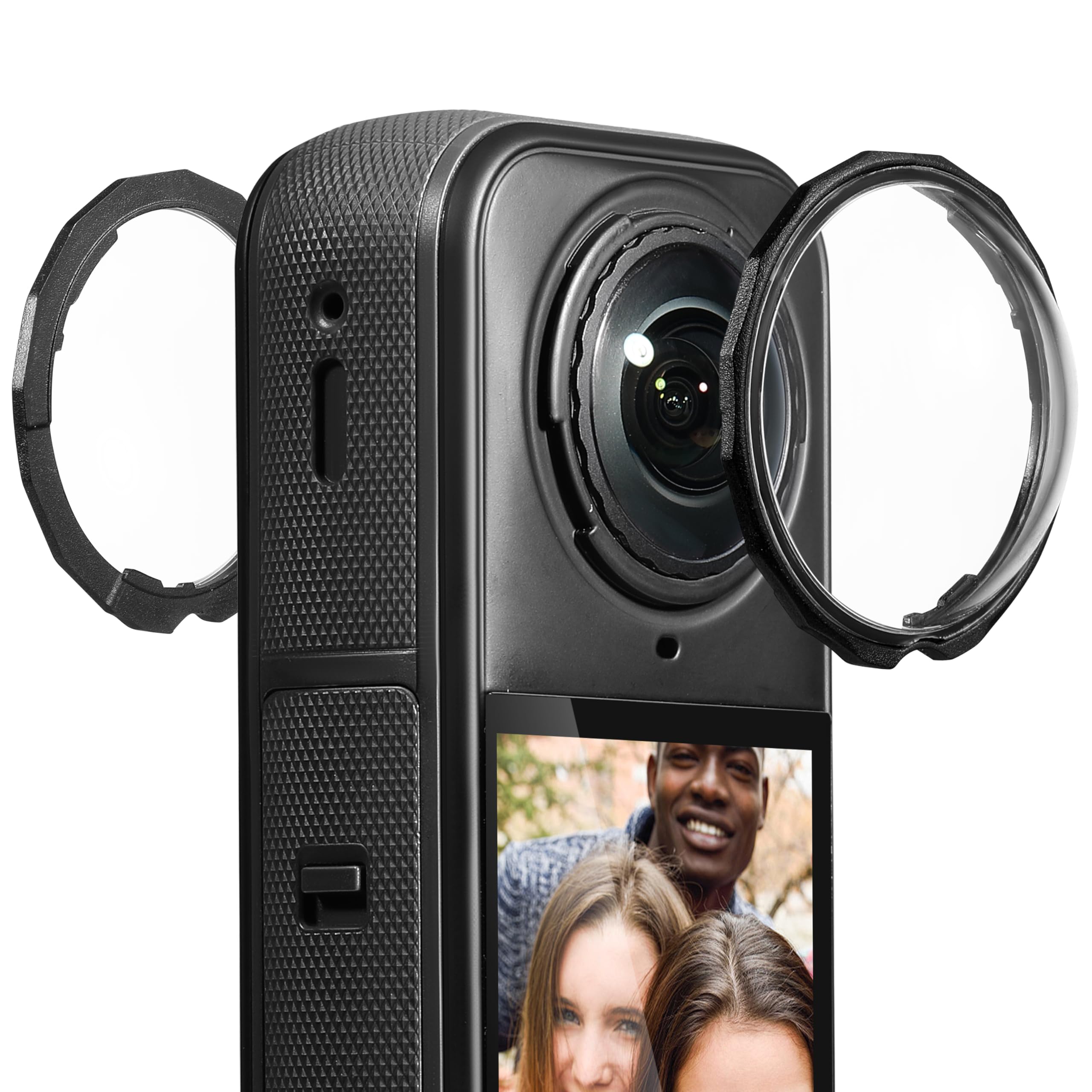 Photo 1 of ***NLY 1*** Lens Guard for Insta360 X5, PC Material Lens Cover for Insta 360 X5 Accessories with High Light Transmission, Anti-Reflective Coating, Scratch-Resistant Protection and Twist-On Design (1-Pack)