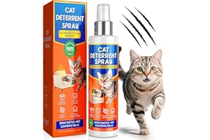 Ballsill Cat Deterrent Spray - Safe Indoor & Outdoor Deterrent for Furniture Protection, Effective Training Aid with Natural 