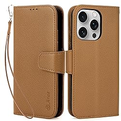 Arae Compatible with iPhone 16 Pro Case Wallet with
