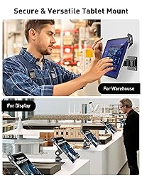 AboveTEK Tablet Wall Mount -360° Rotation iPad