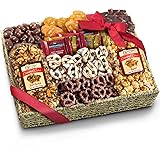 Chocolate Caramel and Crunch Grand Gift Basket for Christmas, Holiday, Snack, Business, Office and Family