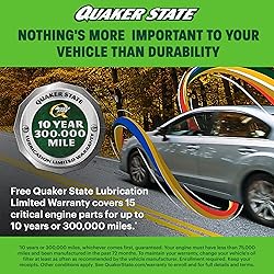 Quaker State Motor Oil, 10W-40, 5 Quart