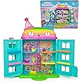 Gabby and the Magic House – Interactive Dollhouse with 1 Figurine + 15 Accessories – Party Theme – Gabby and the Magic House Toy – Gabby Cat – Children's Toy Age 3 Years +
