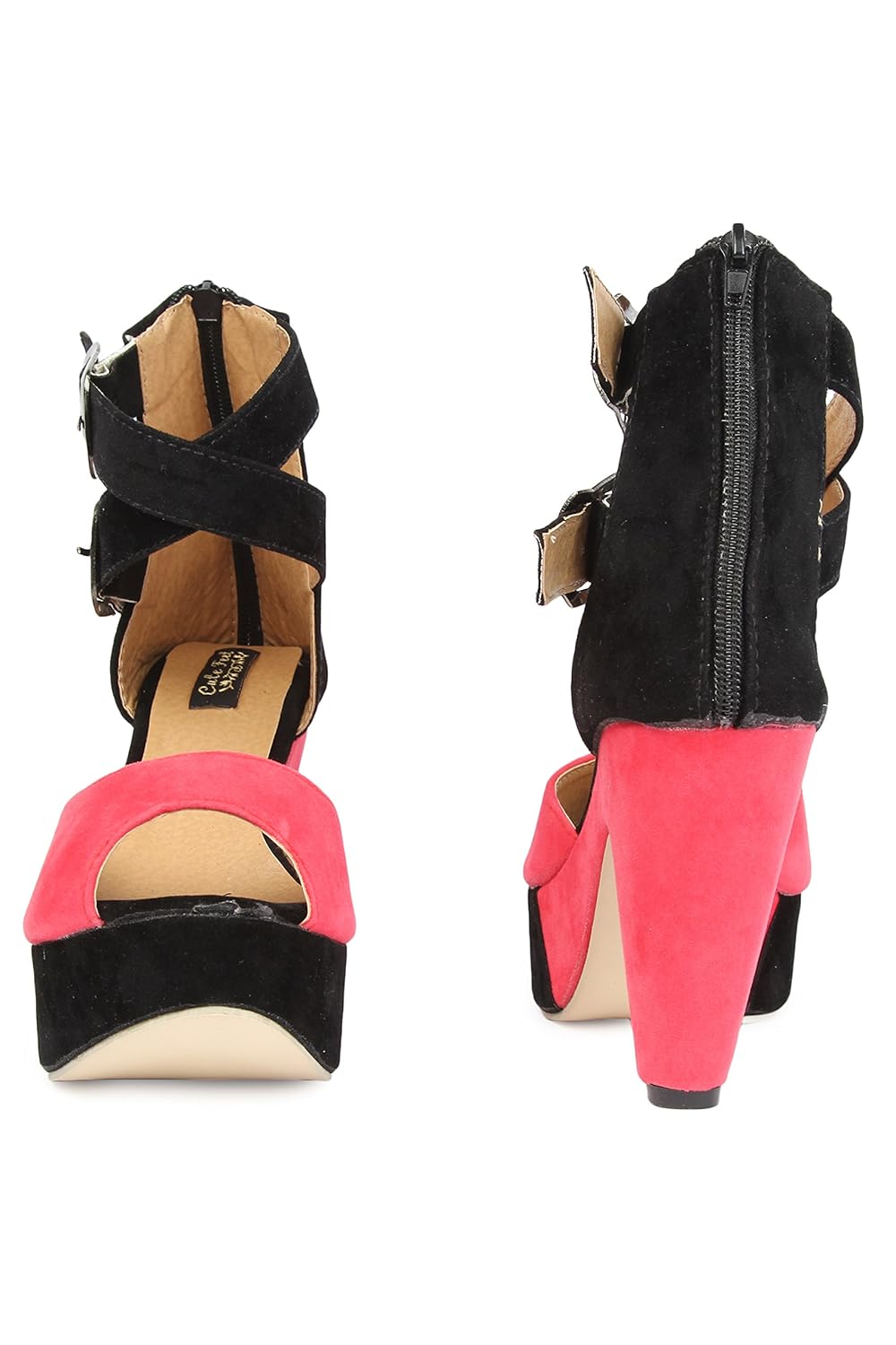 nayra creations pink cute heels
