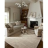 Loloi Amber Lewis Rocky Collection ROC-03 Natural/Fog, 9'-3" x 13', Area Rug