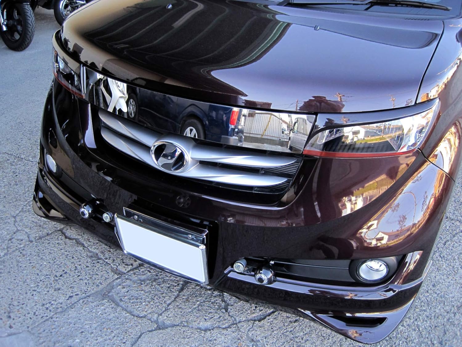 Amazon Brightz Qnc Qnc21 Qnc25 超鏡面ステンレスメッキフロントグリルモール Gri Etc 005 21 25 Qnc ビービー ビィービィー ビイービイー ビィビィ ビイビイ 3581 モール 車 バイク