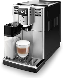 Philips 5000 Serie EP5365/10 Kaffeevollautomat, 5 Kaffeespezialitäten (integriertes Milchsystem) Edelstahl