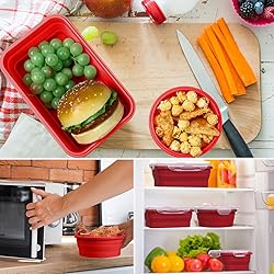 Layhit 12 Pcs Collapsible Food Storage Containers
