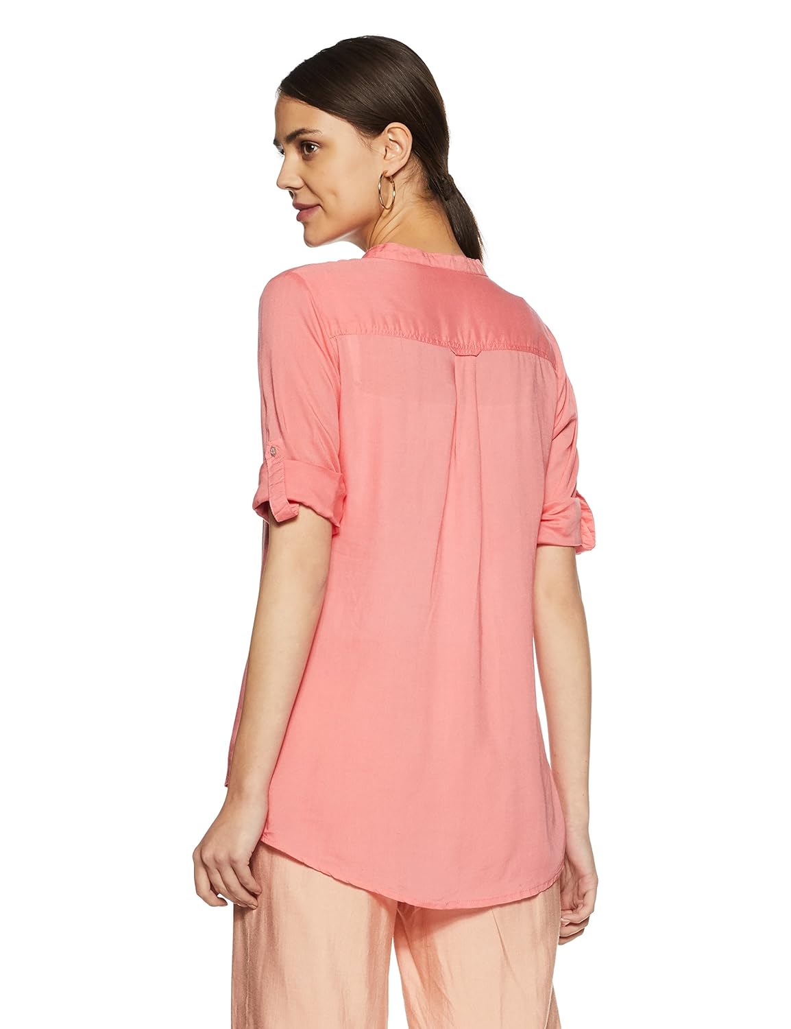 mustard women's tunic shirt