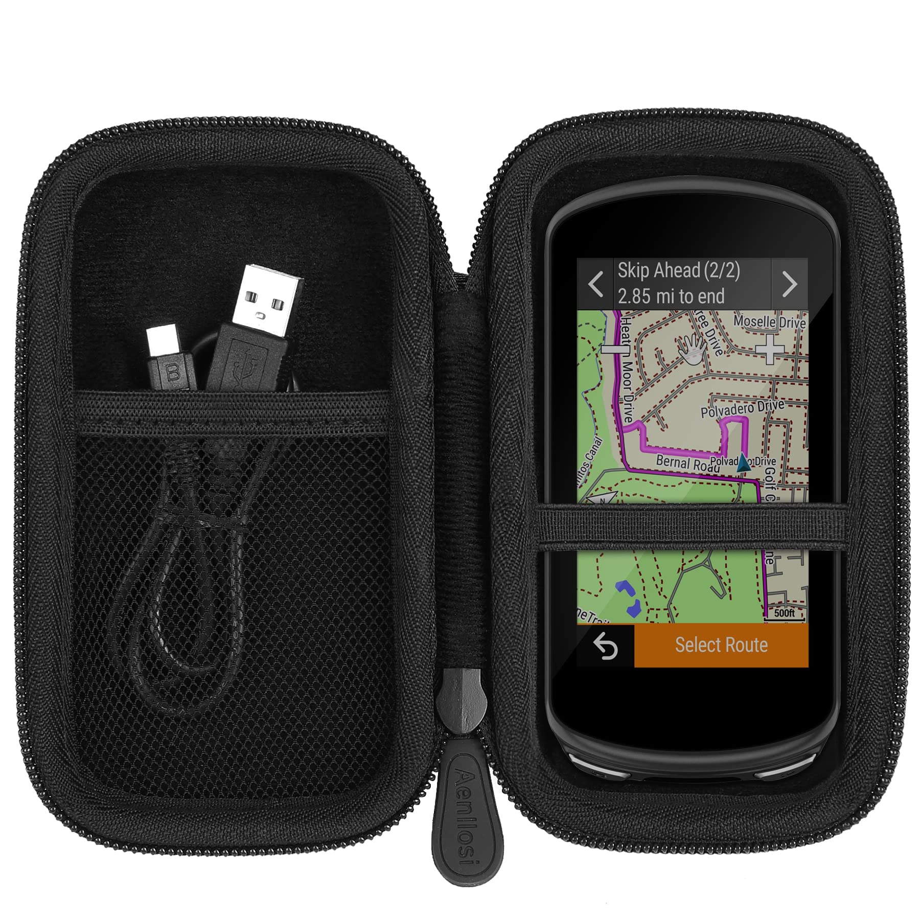 Aenllosi Hard Carrying Case for Garmin Edge 1030 Plus/Edge 1040/Edge Explore/Edge Explore 2 GPS Bike Computer, Case Only
