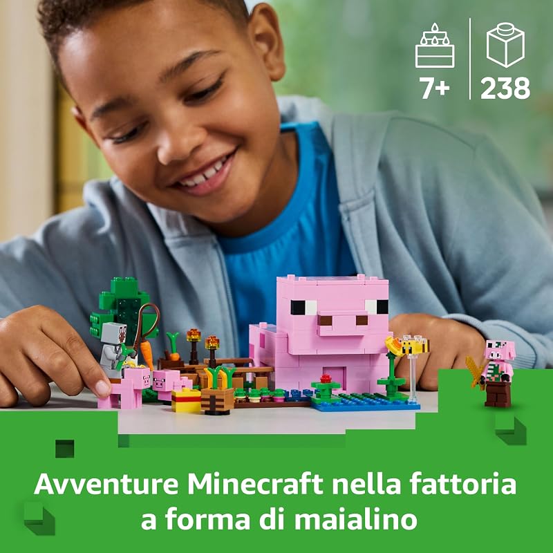 Minecraft La casa del maialino 21268