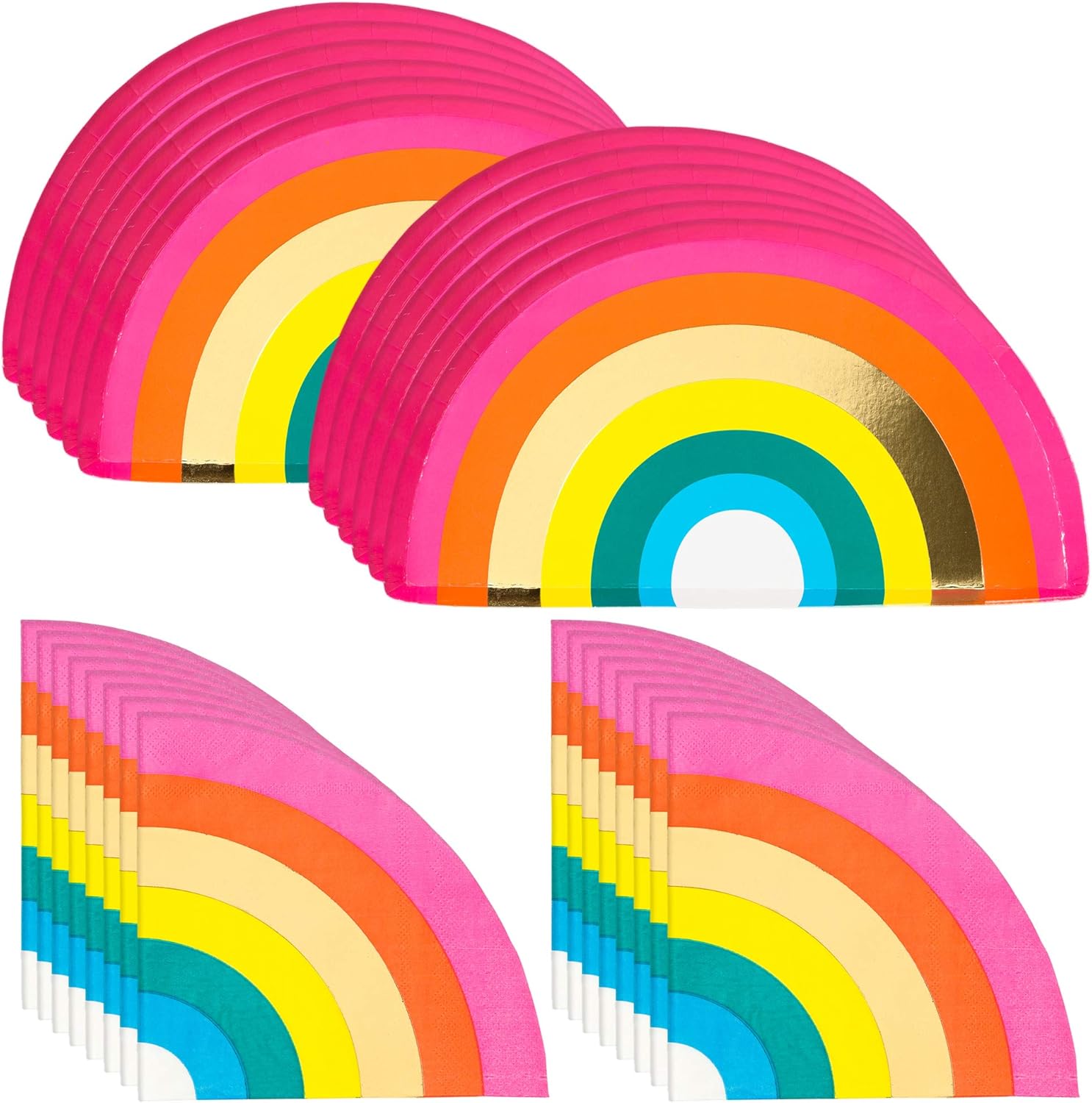 Talking Tables Birthday Brights Rainbow 