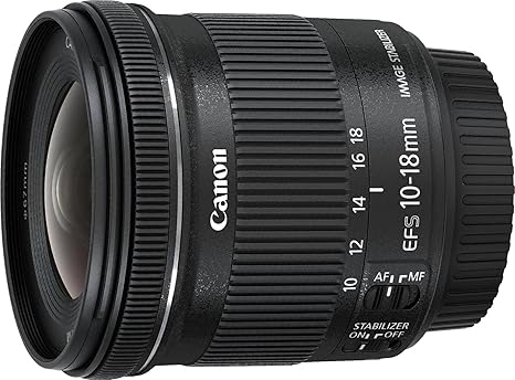 Canon Ef S 10 18 Mm F45 56 Is Stm Objetivo Para Canon Estabilizador óptico Color Negro