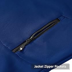 BGOWATU Men's Tracksuits Set Full Zip Jacket Hoodie
