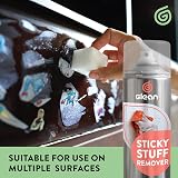 GLEAN Sticky Stuff Remover Gel Spray 2x400ml Goo Dissolver Multi-Surface view 5