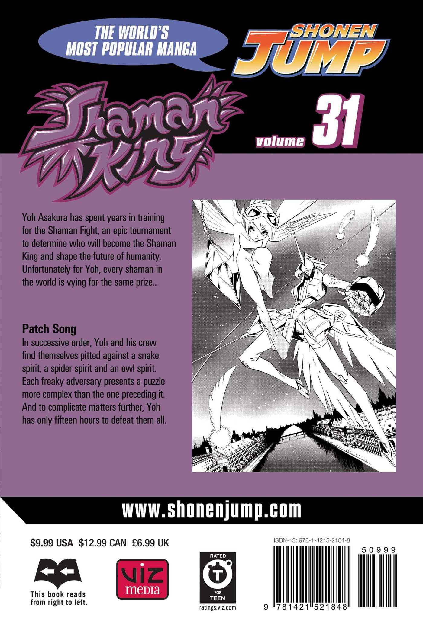 Shaman King Volume 31 Takei Hiroyuki Takei Hiroyuki Amazon Com Mx Libros