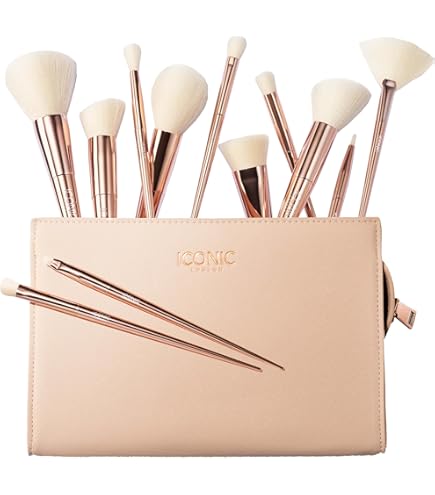 Amazon.com: ICONIC LONDON HD Blend 4 Brush Set : Beauty & Personal