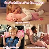 Mewaii 20in Pink Axolotl Plush Pillow Squishy Cute Sleeping Hugging Toy view 6