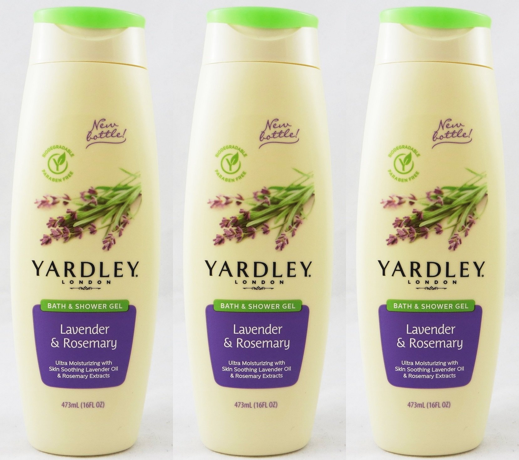 Yardley London Sea Minerals Bath & Shower Gel, 16 ounce