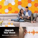 Tonor 36 Pack Hexagon Acoustic Panels 12 x 10 x 0.4 High Density White view 5