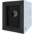 TroyStudio Enclosed Vocal Booth, Portable Microphone Isolation Shield, Foldable Reflection Filter with Acoustic Foam & Panels, Recording Sound Box Home Studio Equipment for Podcast Music Voice Over