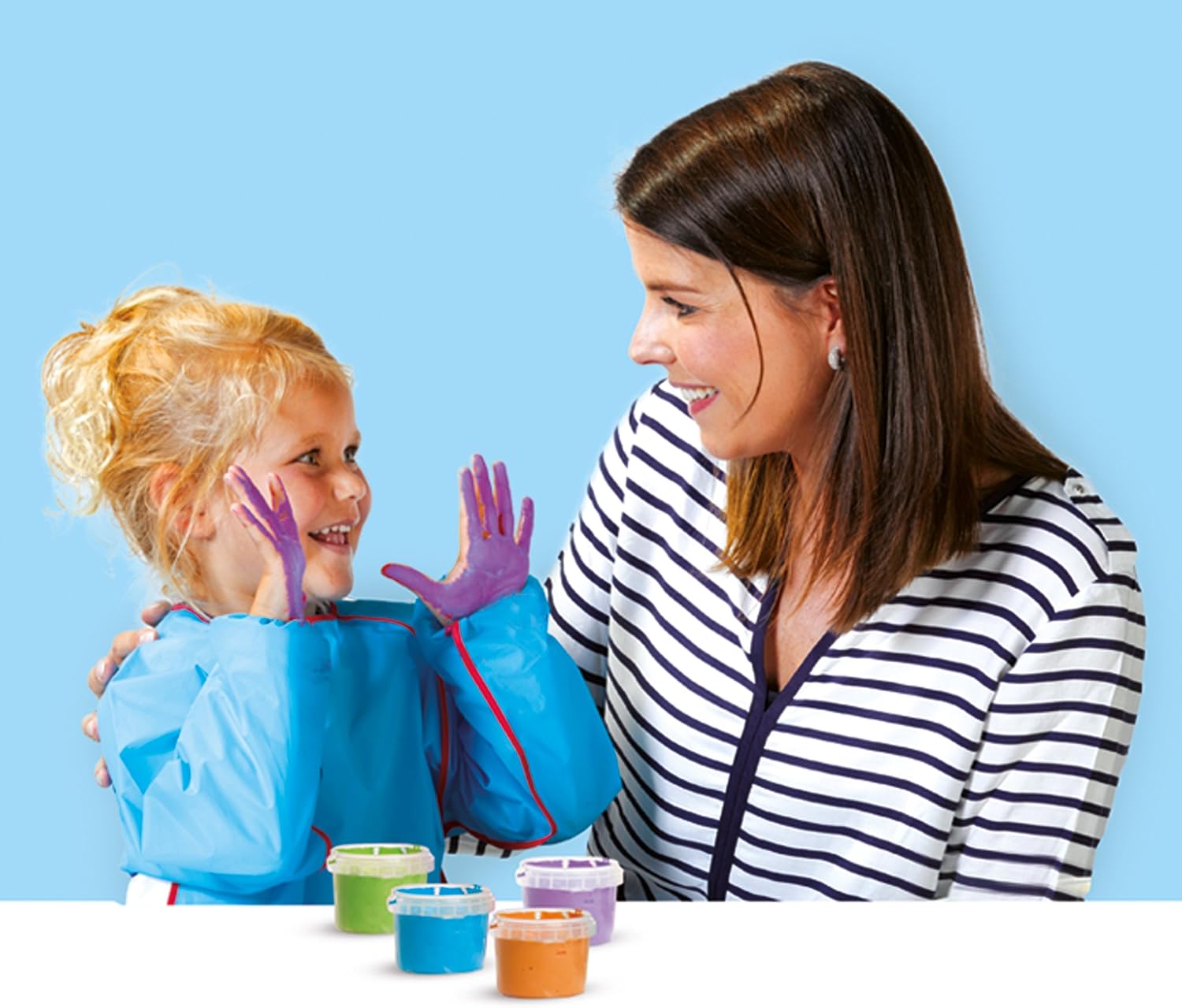 My first - Fluffy fingerpaint, Mixed, 440 ml (Pack of 1) - Image 3