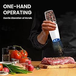 BELRIGO Battery Operated Salt And Pepper Grinder