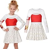 ZGXYZXMY Zombies Costume for Girls Nova Costume,Cheerleader Dress for Character Halloween Cosplay