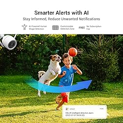 EZVIZ Custom Voice Alerts, 2K Outdoor Cameras for