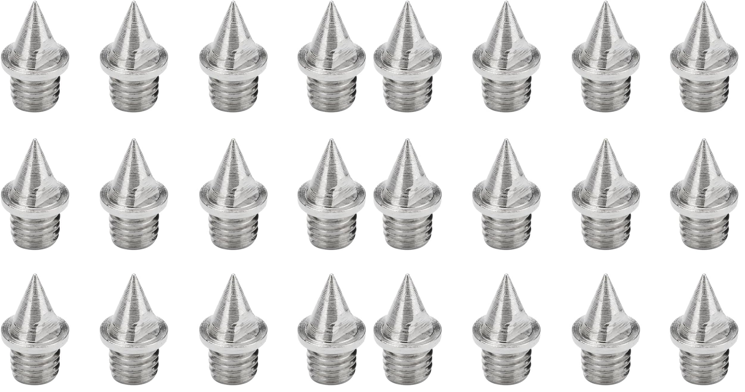 Kilter Replacement Spikes For Running & Track Shoes - Style: Pyramid - 3 mm (12 Pack)