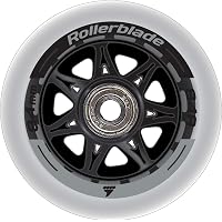 ROLLERBLADE Wheel Kit 72mm 80A – 8 Wheels With SG5 Bearings & Spacers, Replacement For Kids & Recreational Skates