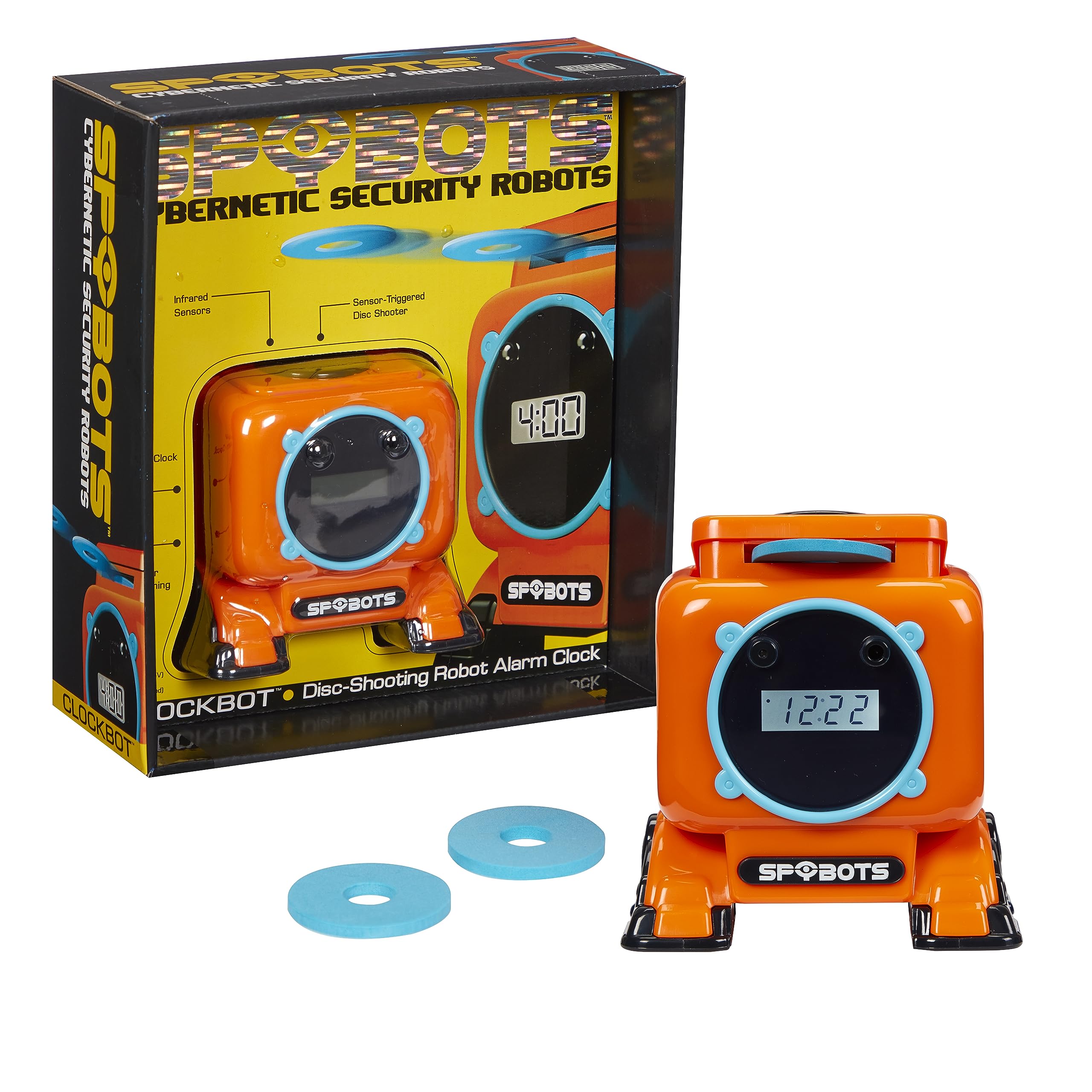 nsi international SPYBOTS CLOCKBOT, Orange