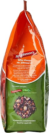 Mr Johnson's Wildlife Squirrel Food Apple 900g - Premium Blend view 3