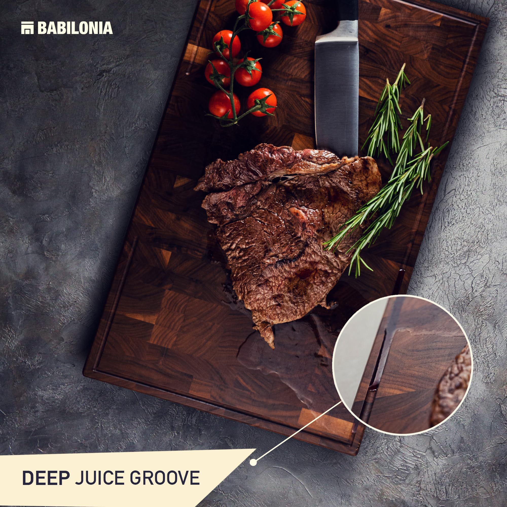 American Black Walnut Cutting Board (ExtraThick 1.7