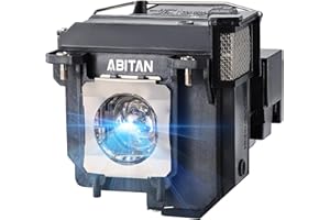 ABITAN ELPLP79 V13H010L79/ELPLP80 V13H010L80 for Epson PowerLite 580 BrightLink 585Wi BrightLink 595Wi PowerLite 585W 575W 570 EB-585W EB-595Wi Replacement Projector Lamp with Housing.