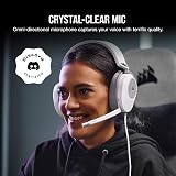 Corsair HS65 SURROUND wired gaming headset Dolby 7.1 SoundID iCUE white view 4