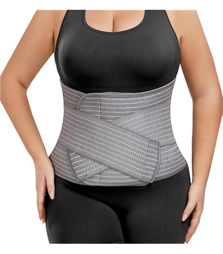 Abdominal Binder Post Surgery - Postpartum Belly Band Wrap | Post