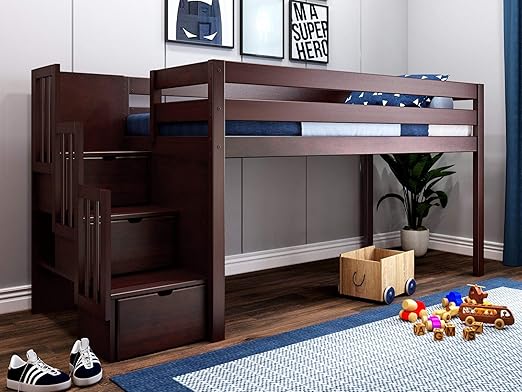 contemporary loft bed