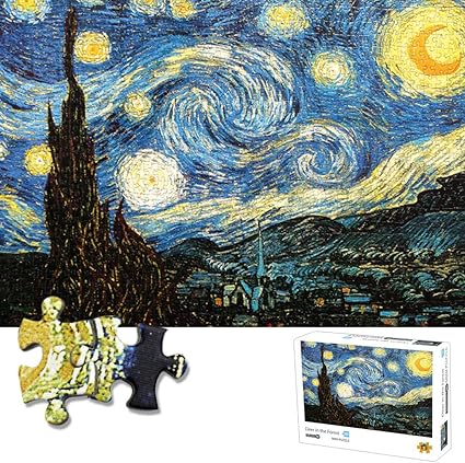 starry night puzzle 1000