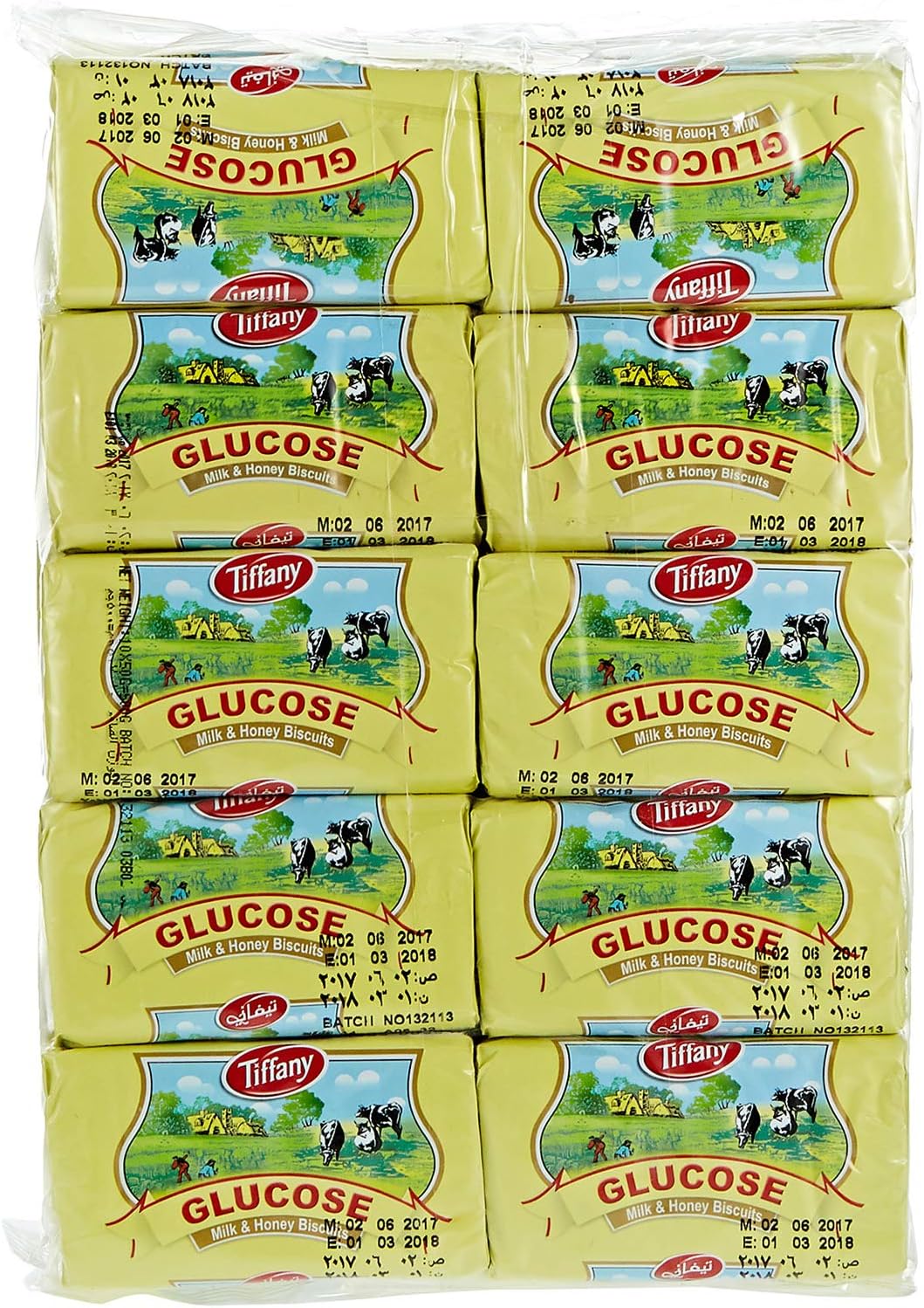Tiffany Assorted Biscuits, 2 Glucose + 1 Everyday Nice Flavours