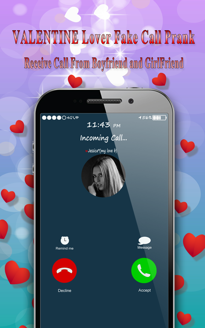 Amazon Com Valentine Call From Love For Boyfriend And Girlfriend Prank Apps Games