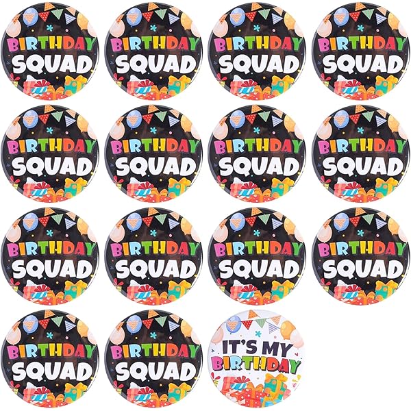 Épinglette à Bouton Pour Anniversaire De Fille Et Garçon, Pour Fête D