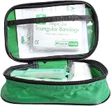 Blackrock 1 Person First Aid Kit Bag Soft Travel Pouch Zip Refillable Car Home view 3